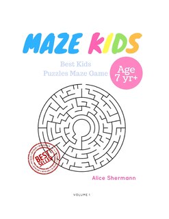 Front cover_Kids Mazes Age 7+
