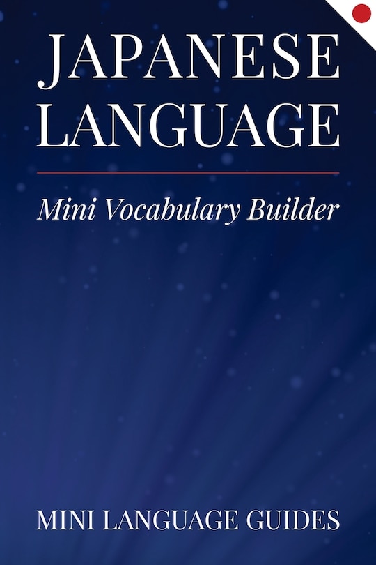 Front cover_Japanese Language Mini Vocabulary Builder