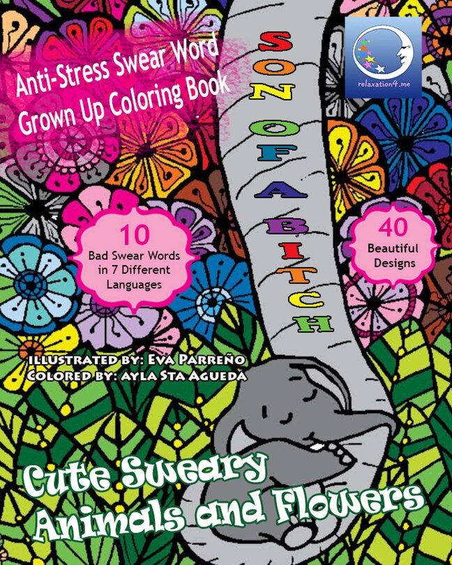 Couverture_ANTI-STRESS Swear Word Grown Up Coloring Book