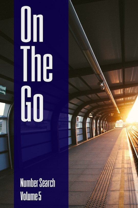 Front cover_On The Go - Number Search - Volume 5