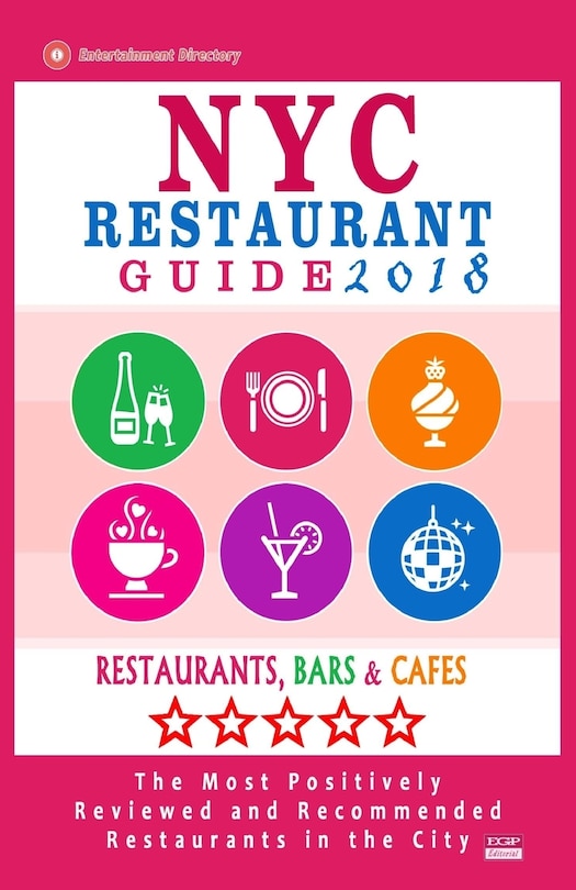 Front cover_NYC Restaurant Guide 2018