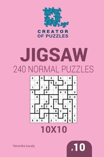 Front cover_Creator Of Puzzles - Suguru 240 Normal Puzzles 10x10 (volume 10)