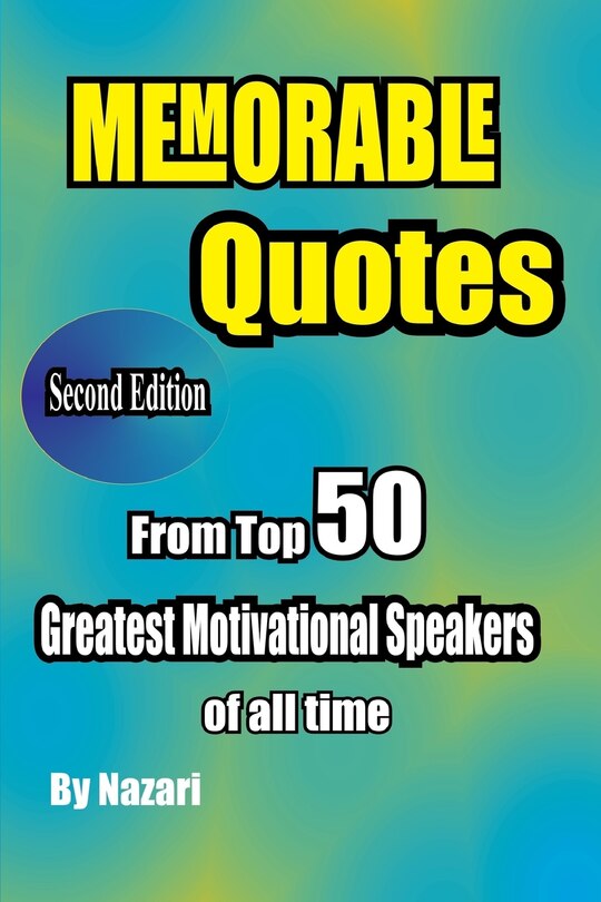 Front cover_Memorable Quotes