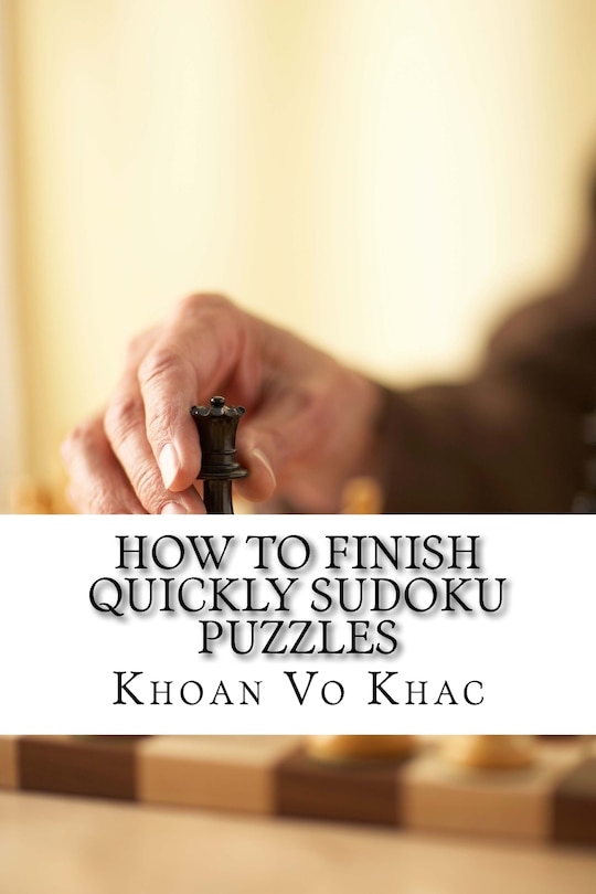 Couverture_How to finish quickly Sudoku Puzzles