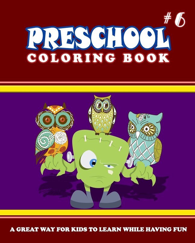 Front cover_PRESCHOOL COLORING BOOK - Vol.6