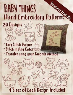 Front cover_Baby Things Hand Embroidery Patterns