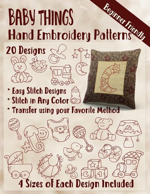 Front cover_Baby Things Hand Embroidery Patterns