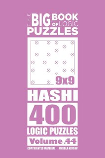 Couverture_The Big Book of Logic Puzzles - Hashi 400 Logic (Volume 44)