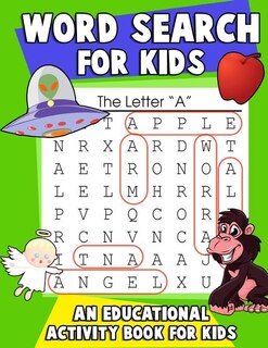 Front cover_Word Search for Kids
