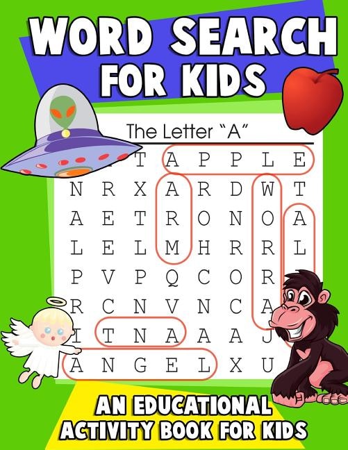 Front cover_Word Search for Kids