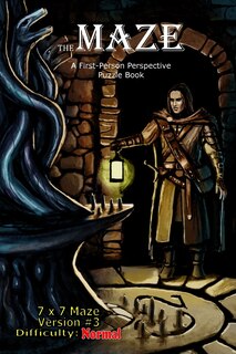 The Maze: A First-Person Perspective Puzzle Book Normal 7x7 Version #3