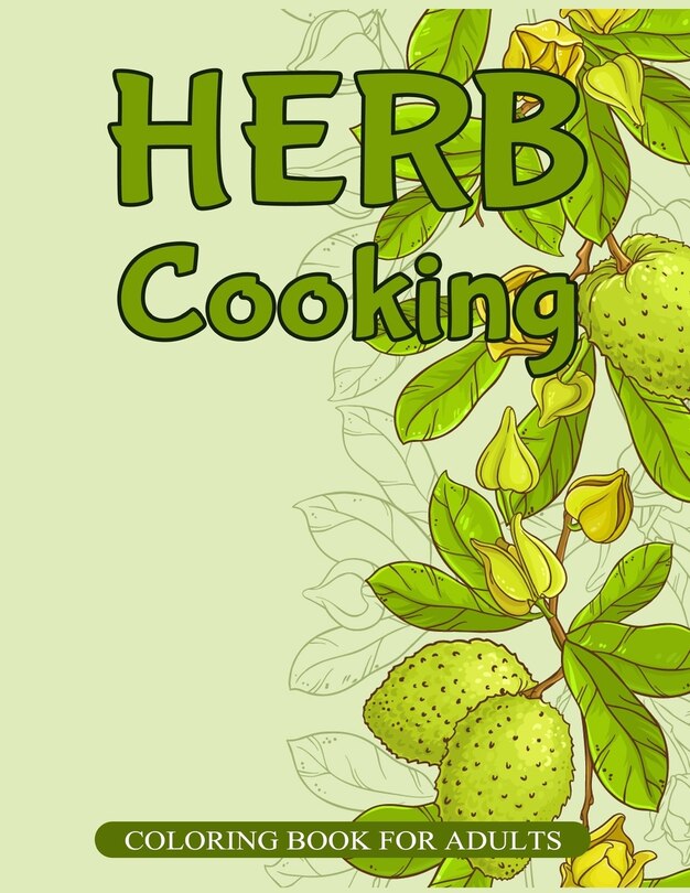 Couverture_Herb Cooking Coloring Book for Adults