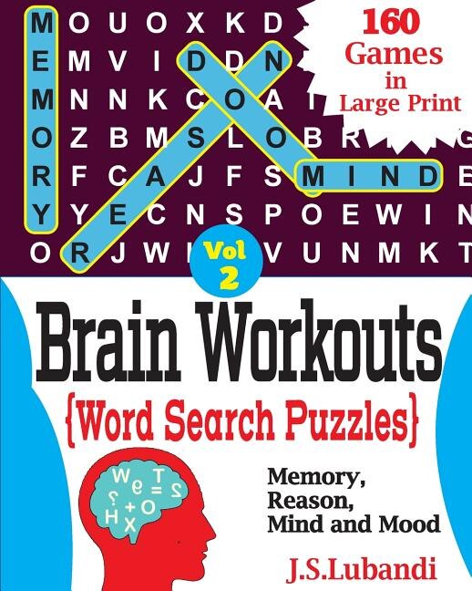 Brain Workouts(word Search) Puzzles