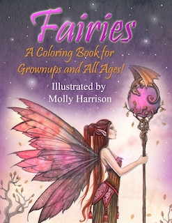 Front cover_Fairies - A Coloring Book for Grownups and All Ages