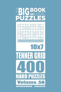 Couverture_The Big Book of Logic Puzzles - Tenner Grid 400 Hard (Volume 56)