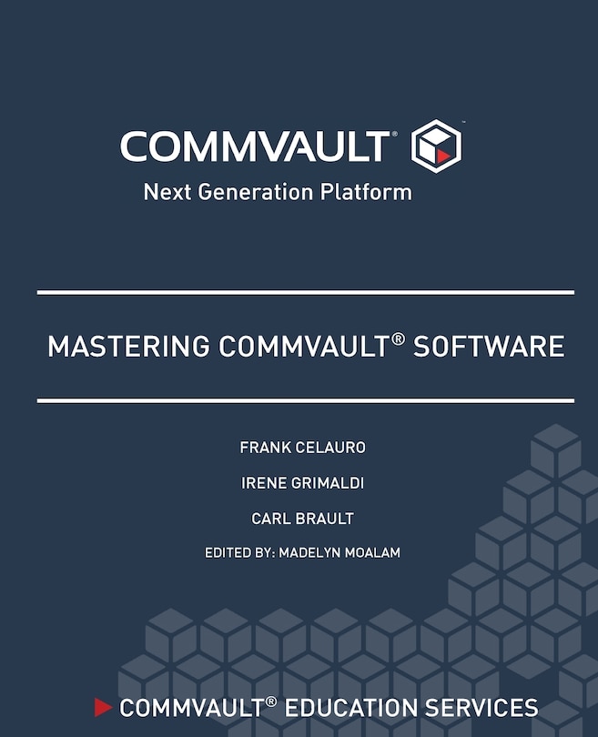 Front cover_Mastering Commvault Software