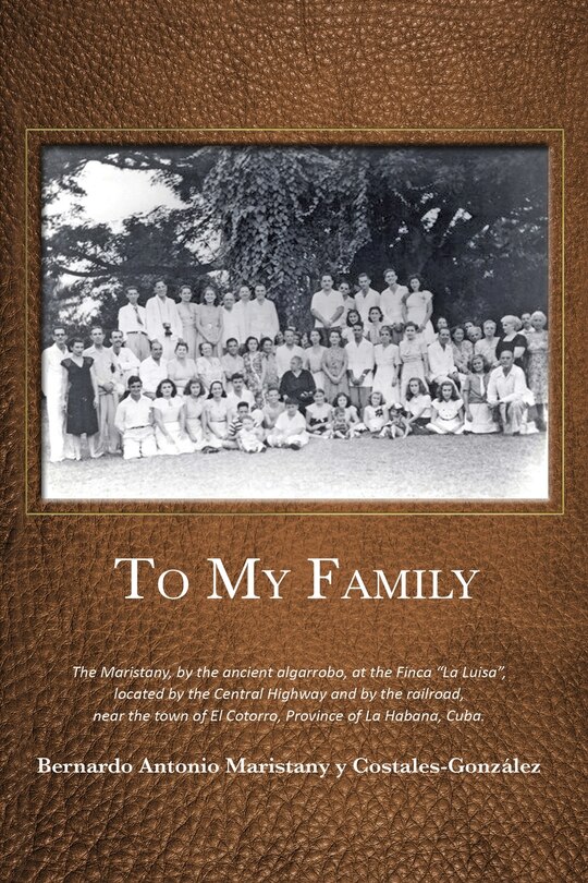 Front cover_To My Family