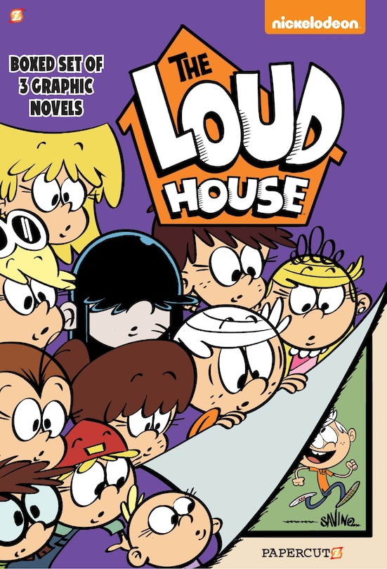 Front cover_The Loud House Boxed Set: Vol. #1-3