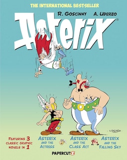 Asterix Omnibus Vol. 11: Collecting Asterix and the Actress,  Asterix and the Class Act, and Asterix and the Falling Sky