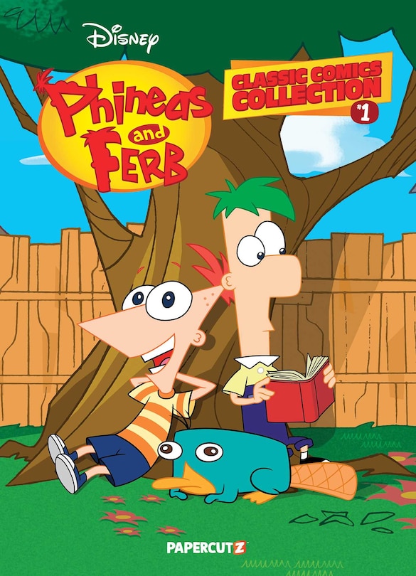 Front cover_Phineas and Ferb Classic Comics Collection Vol. 1
