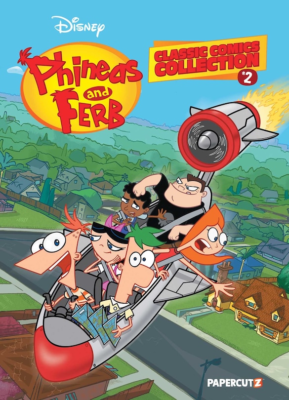 Front cover_Phineas and Ferb Classic Comics Collection Vol. 2