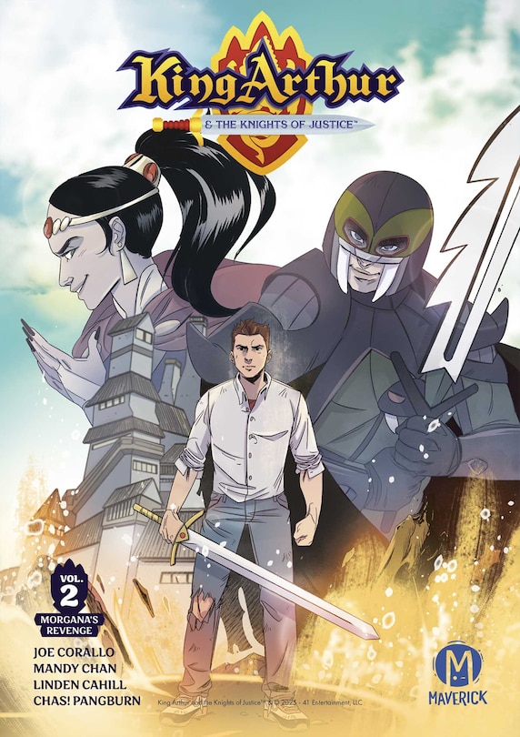 Front cover_King Arthur and the Knights of Justice Vol. 2