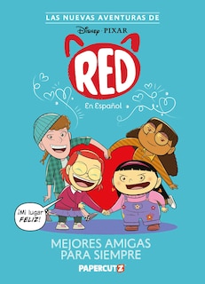 Front cover_Las Nuevas Aventuras de Turning Red Vol. 1: Mejores Amigas Para Siempre