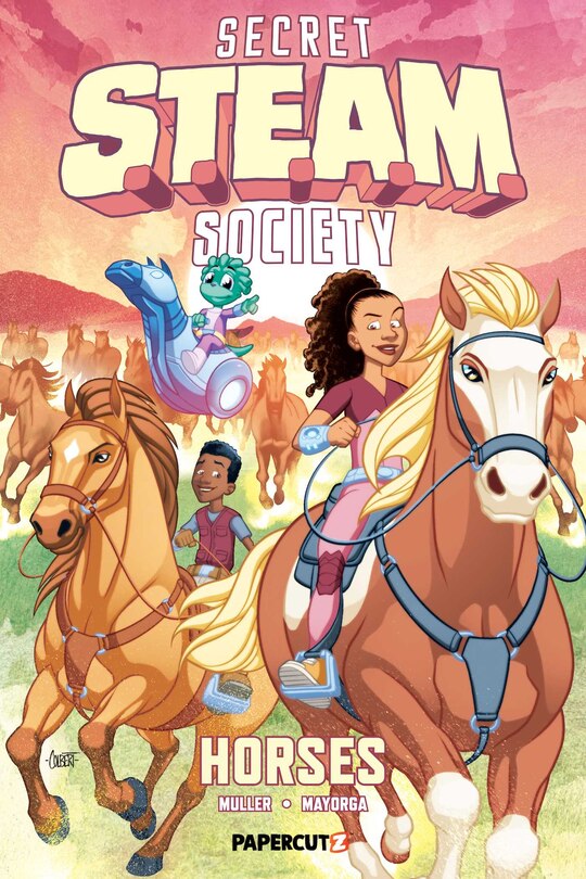 Front cover_Secret S.T.E.A.M. Society: Horses