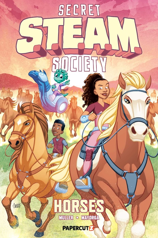 Front cover_Secret S.T.E.A.M. Society: Horses
