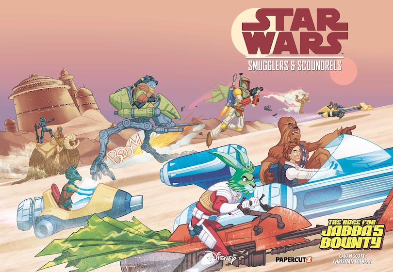 Front cover_Star Wars: Smugglers and Scoundrels - Race For Jabba's Bounty
