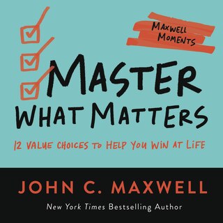 Front cover_Master What Matters