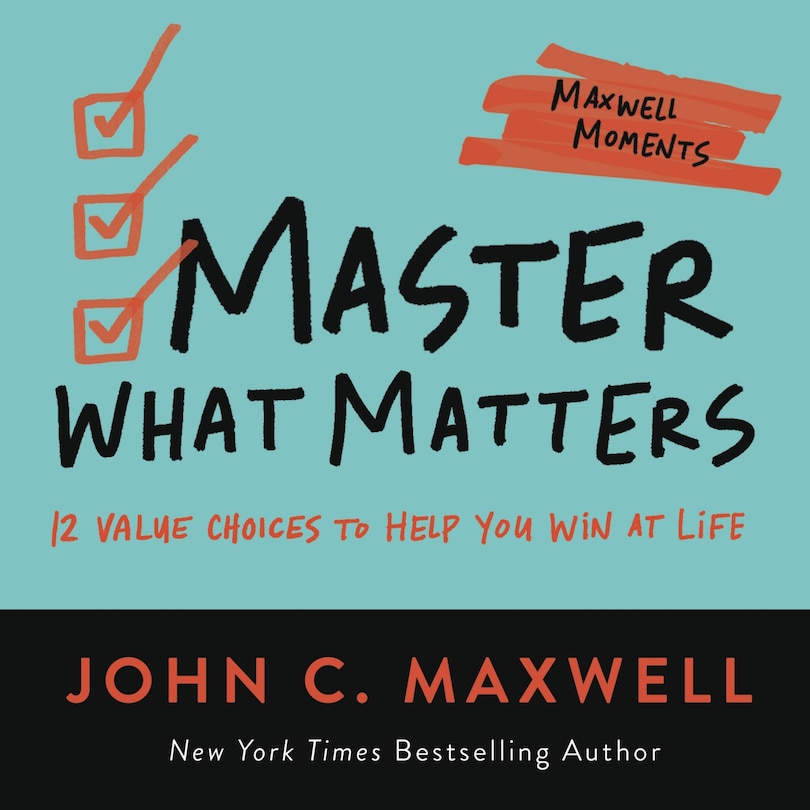 Front cover_Master What Matters
