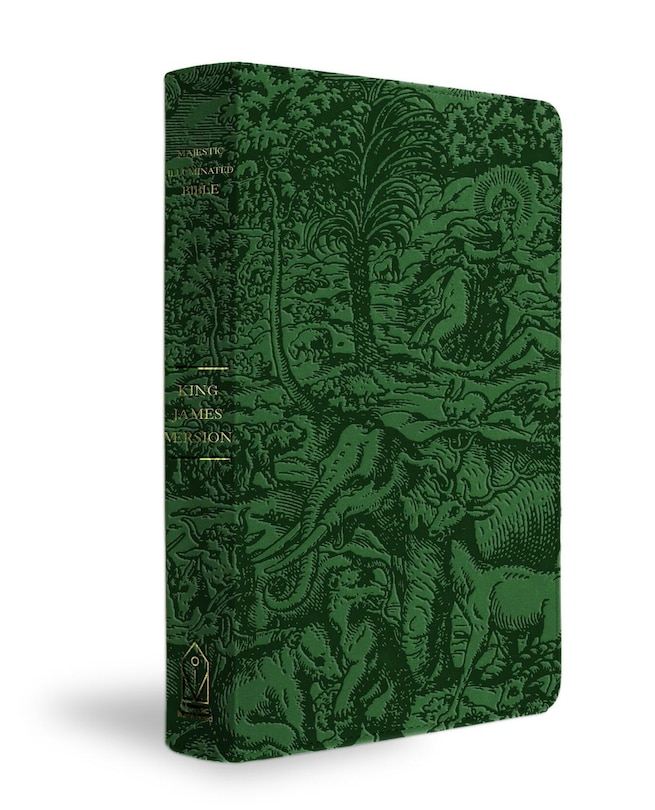 Couverture_KJV Majestic Illuminated Bible (Emerald LeatherLuxe)