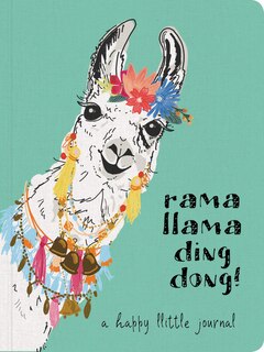 Couverture_Rama Llama Ding Dong Textured Paperback Journal