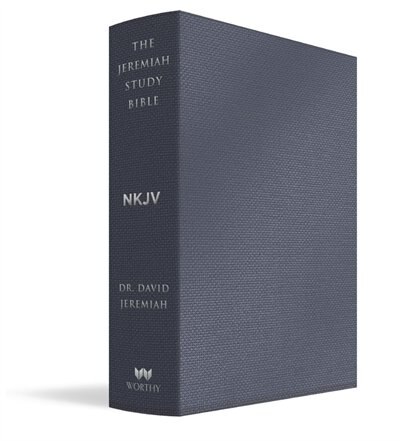 Front cover_The Jeremiah Study Bible, Nkjv: Majestic Black Leatherluxe®
