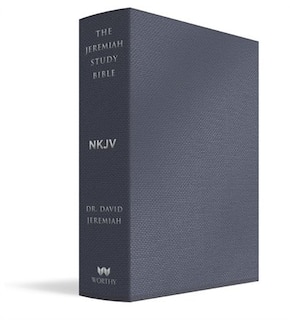 Front cover_The Jeremiah Study Bible, Nkjv: Majestic Black Leatherluxe® W/ Thumb Index