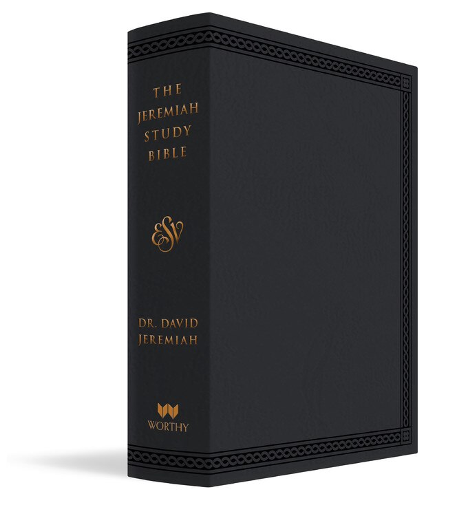Couverture_The Jeremiah Study Bible, Esv, Black Leatherluxe (indexed)