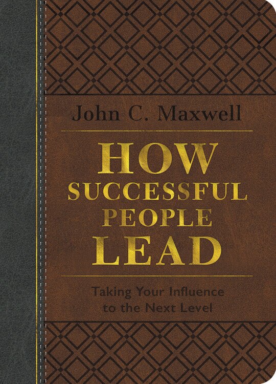 Couverture_How Successful People Lead (brown And Gray Leatherluxe®)