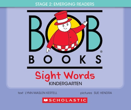 Bob Books - Sight Words Kindergarten Hardcover Bind-Up | Phonics, Ages 4 and up, Kindergarten (Stage 2: Emerging Reader)