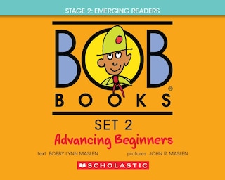 Front cover_Bob Books - Advancing Beginners Hardcover Bind-Up | Phonics, Ages 4 and up, Kindergarten (Stage 2: Emerging Reader)
