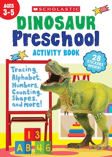 Front cover_Dinosaur Preschool Activity Book