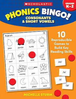 Front cover_Phonics Bingo: Consonants & Short Vowels