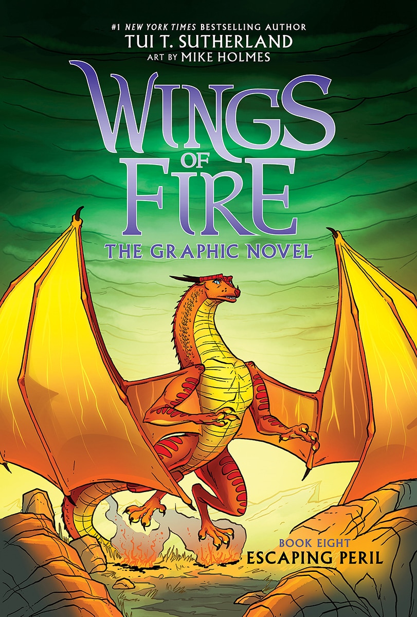 Escaping Peril: A Graphic Novel (wings Of Fire Graphic Novel #8