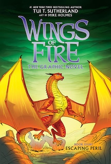 Front cover_Escaping Peril: A Graphic Novel (Wings of Fire Graphic Novel #8)