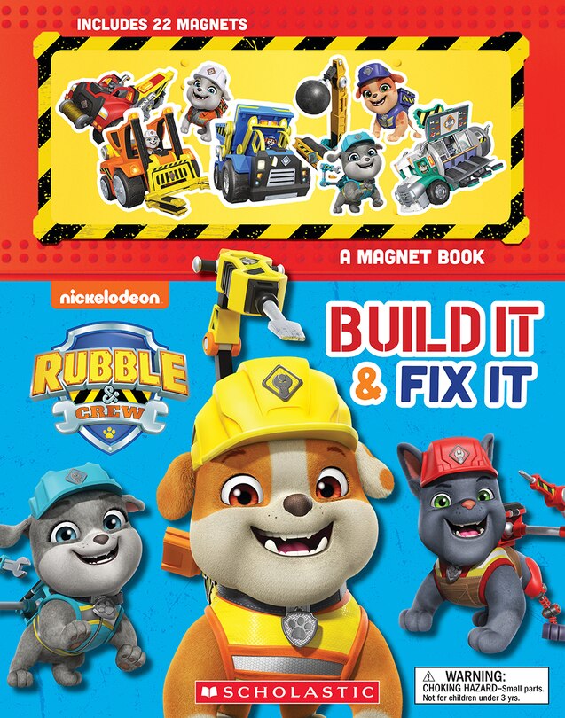 Couverture_Build It and Fix It: A Magnet Book (Rubble and Crew)