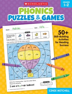 Front cover_Phonics Puzzles & Games for Grades 1–2