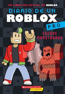 Couverture_Diario de un Roblox Pro #1: Escape Monstruoso (Diary of a Roblox Pro #1: Monster Escape)