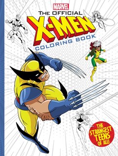 Front cover_The Official X-Men Coloring Book