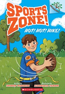 Front cover_Hut! Hut! Hike!: A Branches Book (Sports Zone! #1)
