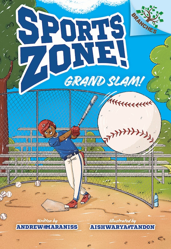 Front cover_Grand Slam!: A Branches Book (Sports Zone! #3)